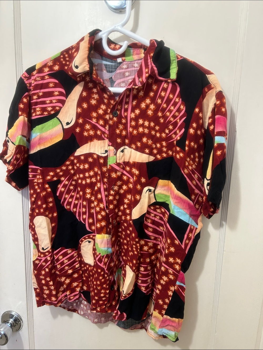 Brazil-inspired toucan top
